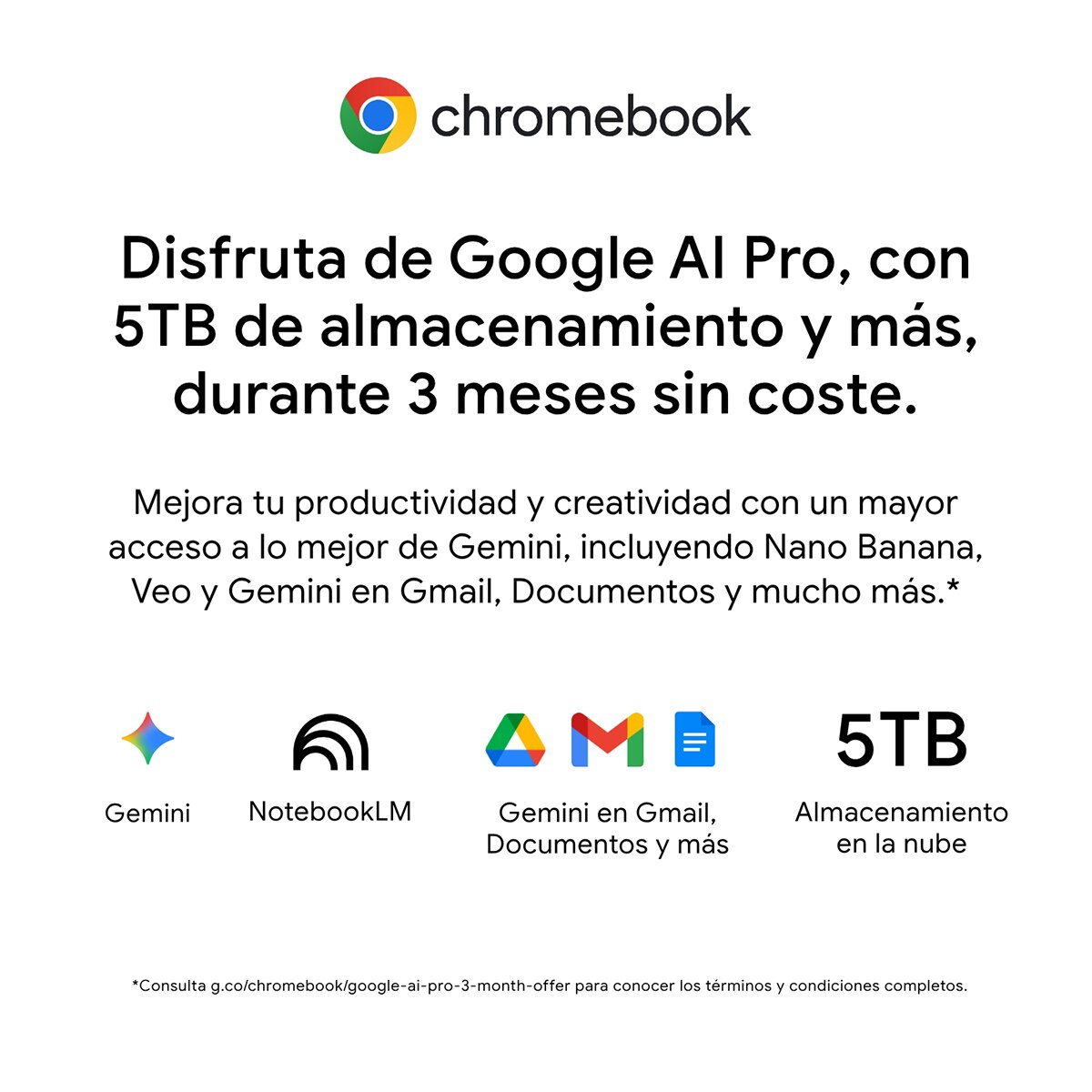 Portátil Acer Chromebook Tab 311 CW311-3HN, Mediatek MT8186, 8GB, 128GB eMMC, 11", ChromeOS (Reacondicionado Grado A) - Plata Plata-8