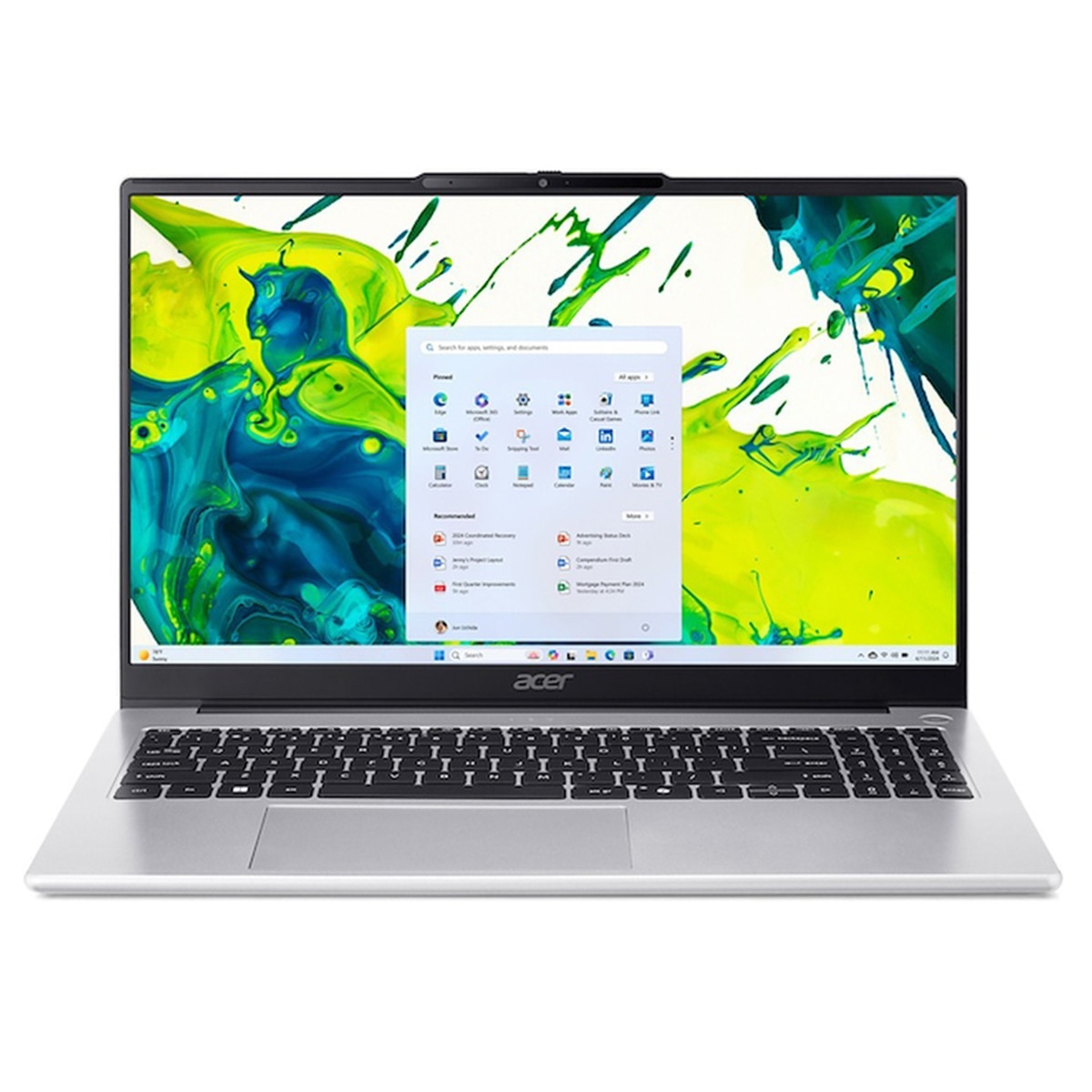 Portátil Acer Aspire Lite 15 AL15-45P-R5C8, Ryzen 7 5825U, 8GB, 512GB SSD, 15,6" , W11 (Reacondicionado A estrenar) - Plata Plata-1