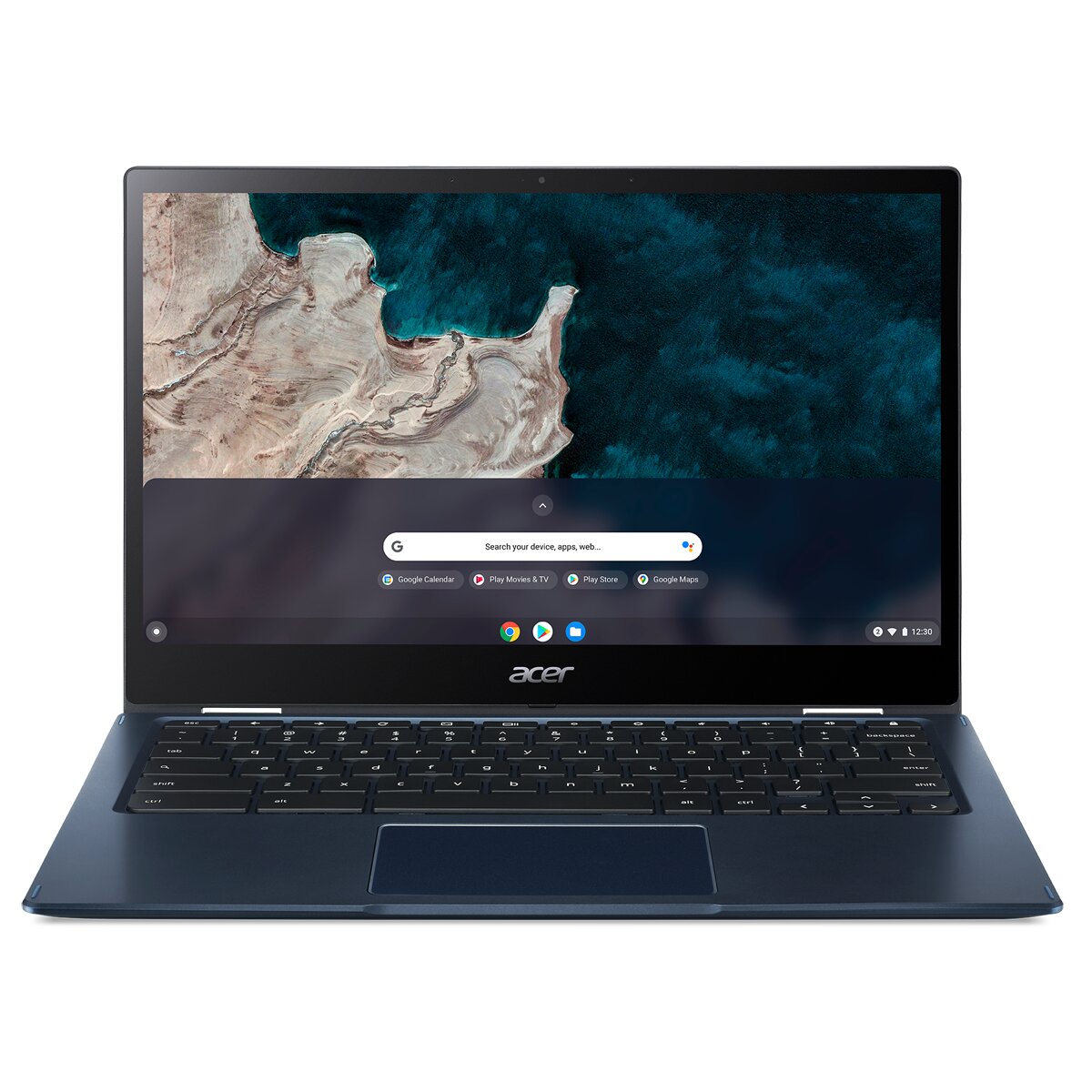Imagen 5 de Chromebook convertible 2 en 1 Acer Spin CP513-1H, Qualcomm Snapdragon, 8GB, 64GB eMMC, 13,3", ChromeOS (Reacondicionado Grado C) - Azul Azul