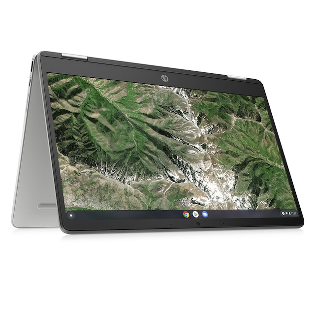 Imagen 0 de Convertible 2 en 1 HP Chromebook x360 14a-ca0024ns, Intel Celeron N4120, 4GB, 64GB eMMC, 14", ChromeOS (Reacondicionado Grado C)
