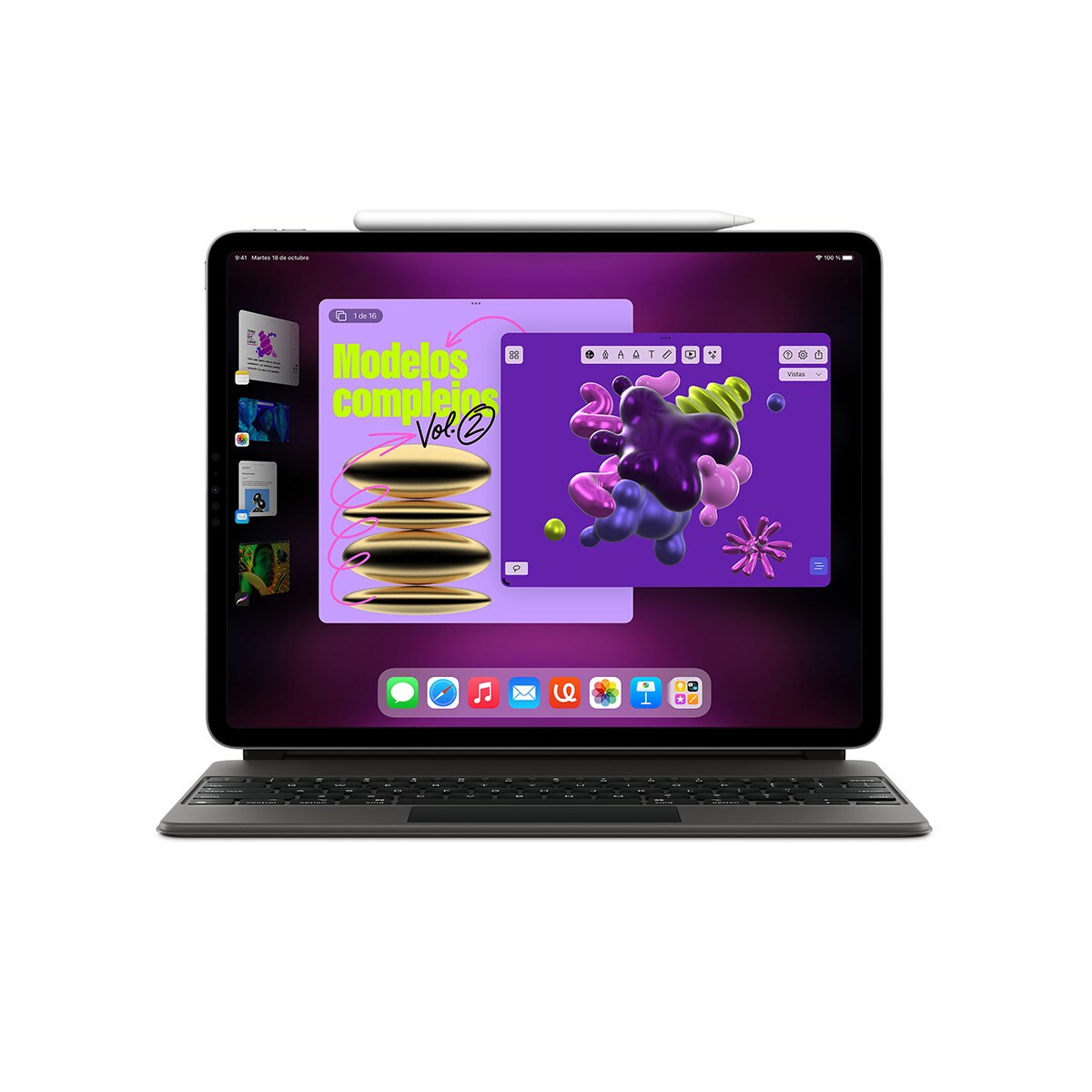 Apple iPad Pro 11" (2022) Wi-Fi (4ª Gen) (Reacondicionado A estrenar) Plata-3