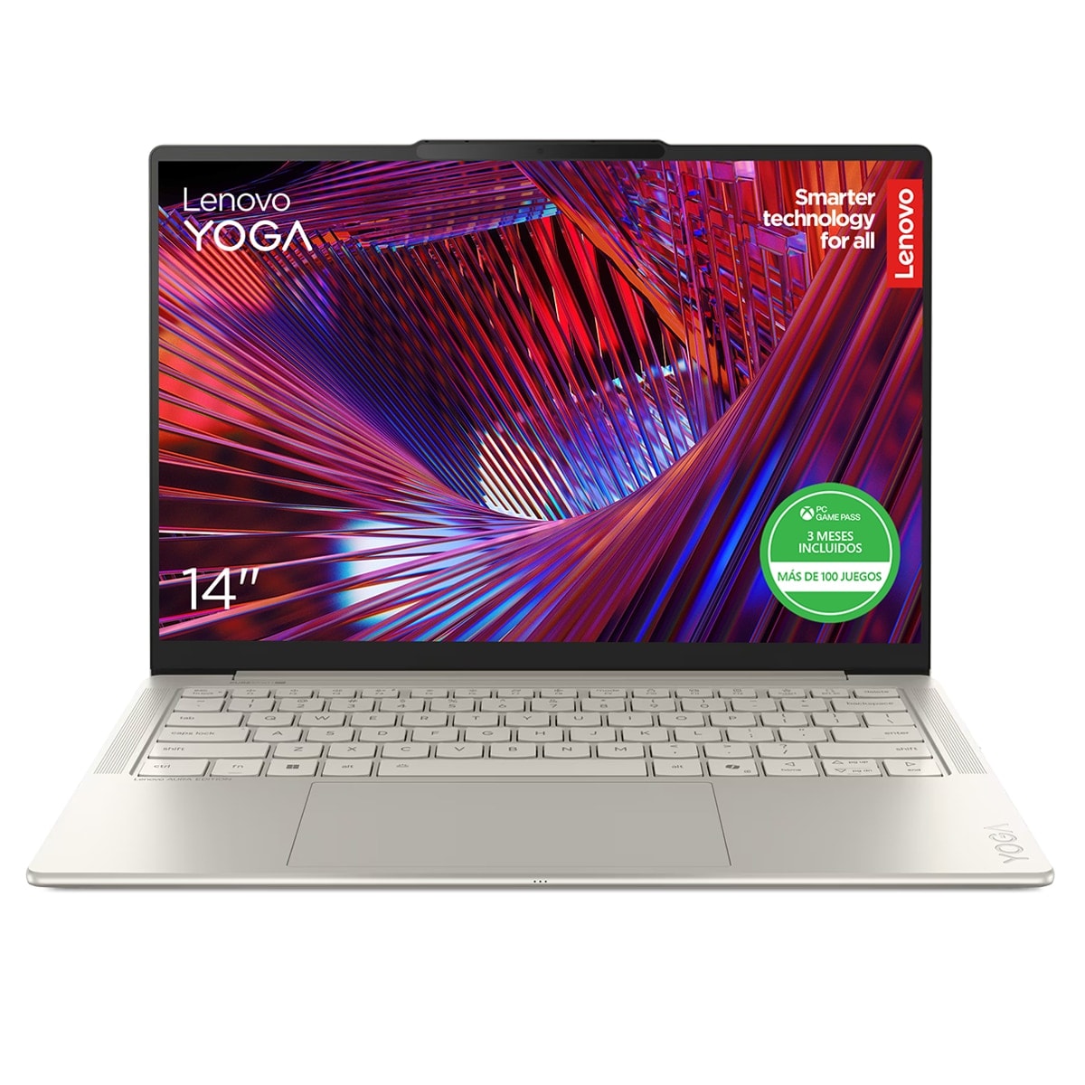 Portátil Lenovo Yoga Slim 7 14ILL10 Copilot+PC, Intel Core Ultra 7-258V, 32GB, 1TB SSD, 14", W11 (Reacondicionado A estrenar) Seashell-1