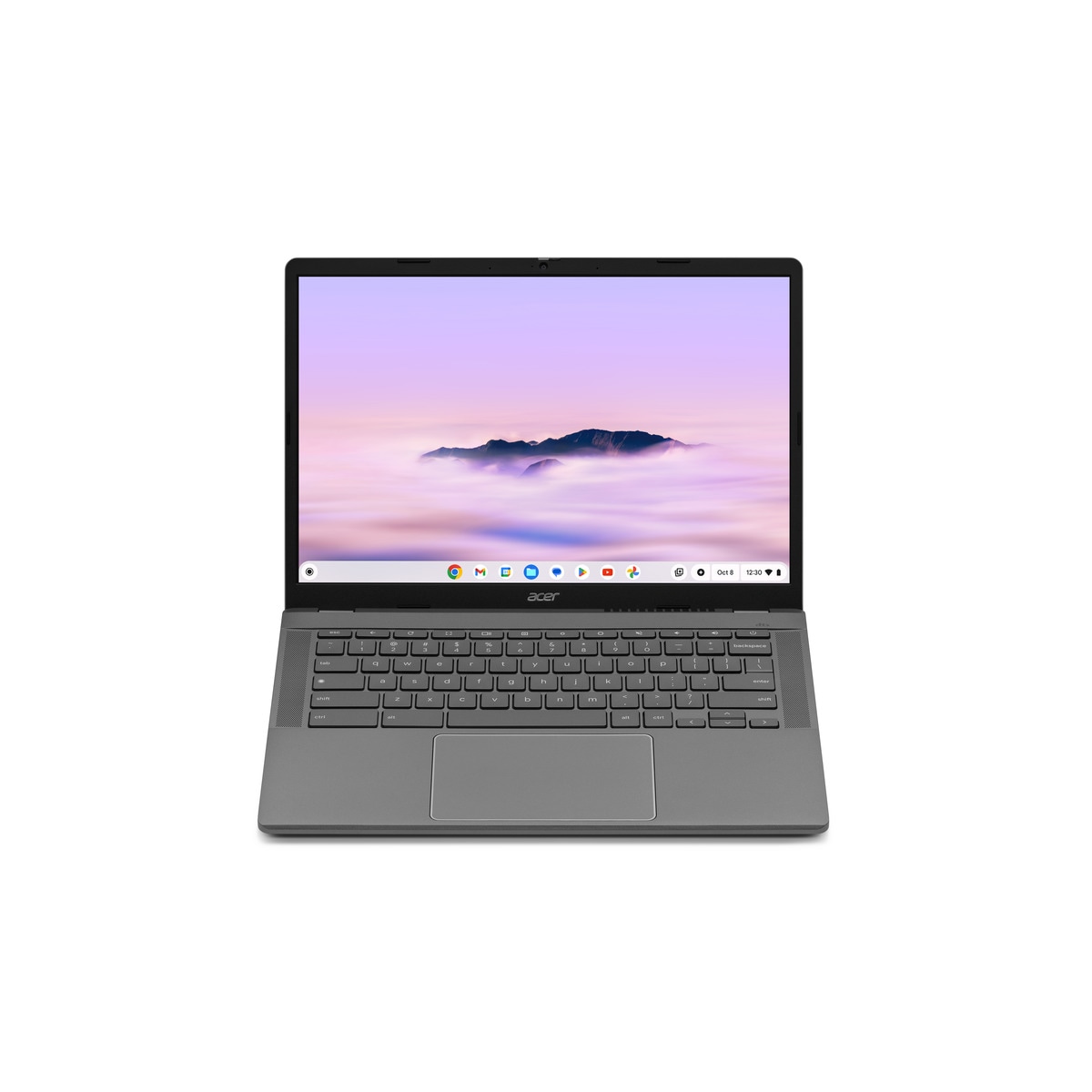 Acer Chromebook Plus 514 - Ordenador Portátil con Gemini 14'' AMD Ryzen 5 7520C, 16GB, 256GB SSD, ChromeOS con la IA de Goog (Reacondicionado Grado A) Gris-2