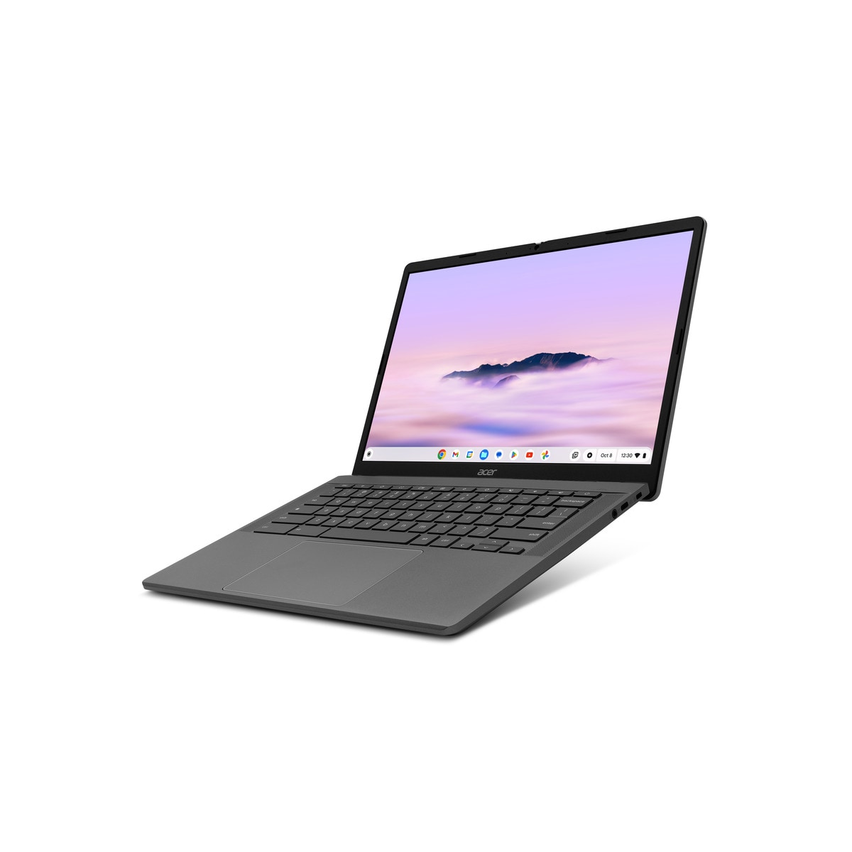 Acer Chromebook Plus 514 - Ordenador Portátil con Gemini 14'' AMD Ryzen 5 7520C, 16GB, 256GB SSD, ChromeOS con la IA de Goog (Reacondicionado Grado A) Gris-4