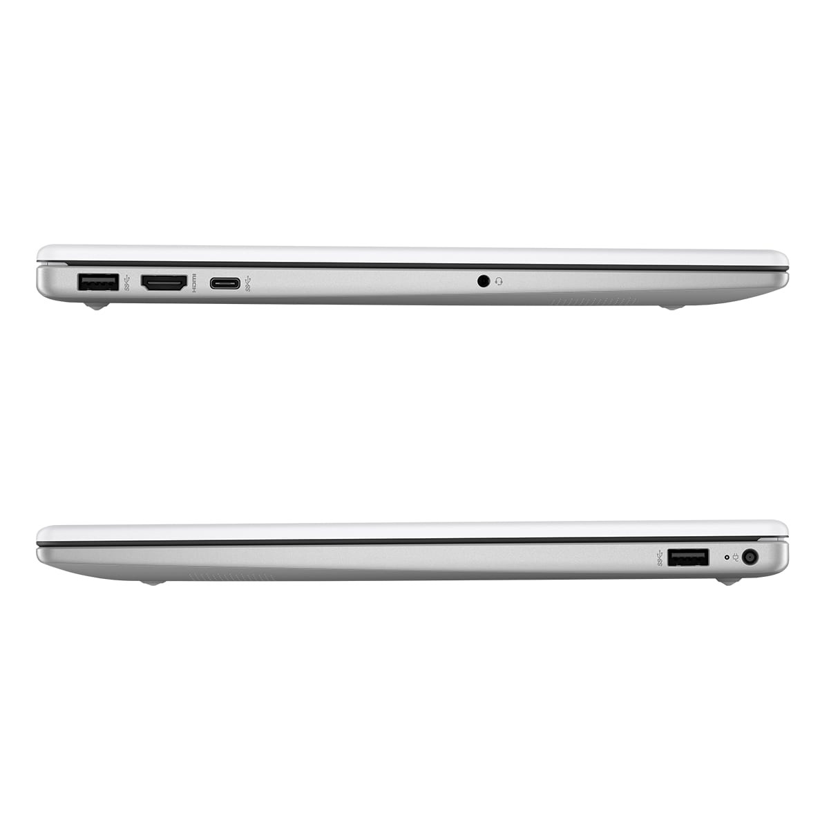 Portátil HP 15-fd0258ns, Intel N100, 8GB, 256GB SSD, 15,6", Sin SO (Reacondicionado Grado A) Azul / Plata-5