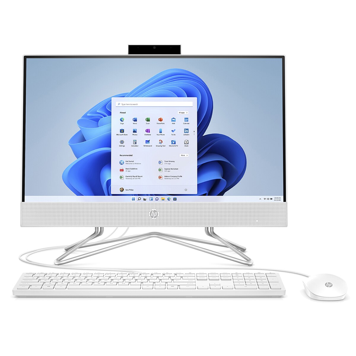 All in One HP 22-dd2000ns, Intel Celeron, 8GB, 256GB SSD, 21,5", W11 (Reacondicionado Grado A) Blanco · El Corte Inglés — oferta en El Corte Inglés