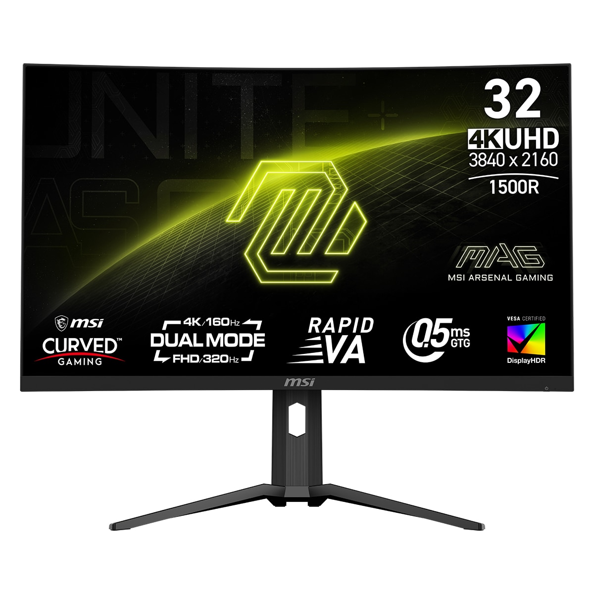 Monitor PC Gaming curvo 80cm (31,5") MSI MAG 321CUPDF, 160 Hz UHD 4K (Reacondicionado Grado B) - Negro · El Corte Inglés — oferta en El Corte Inglés