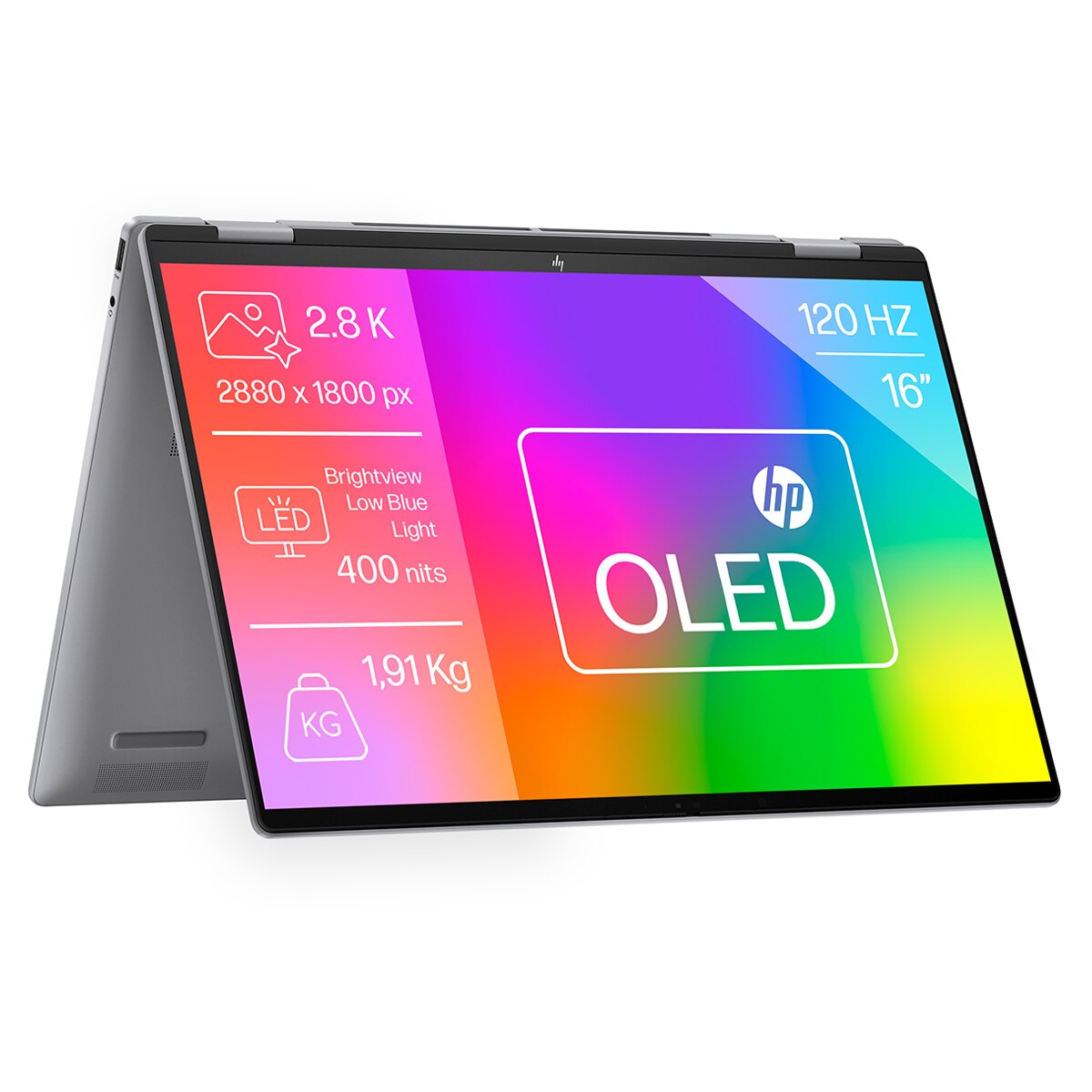 Convertible 2 en 1 HP ENVY x360 16-ad0000ns, Ryzen 7-8840HS, 16GB, 1TB SSD, 16" OLED, W11 (Reacondicionado Grado D)… — oferta en El Corte Inglés