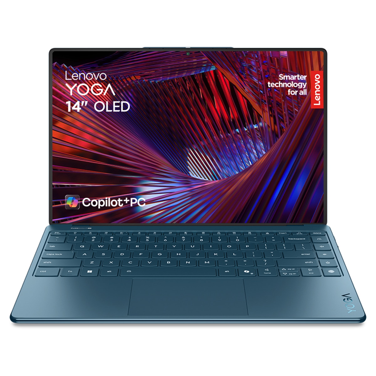 Imagen 0 de Portátil Lenovo Yoga Slim 9 14ILL10 Copilot+ PC, Intel Core Ultra 7 258V, 32GB, 1TB SSD, 14", W11 (Reacondicionado Grado A) Tidal Teal