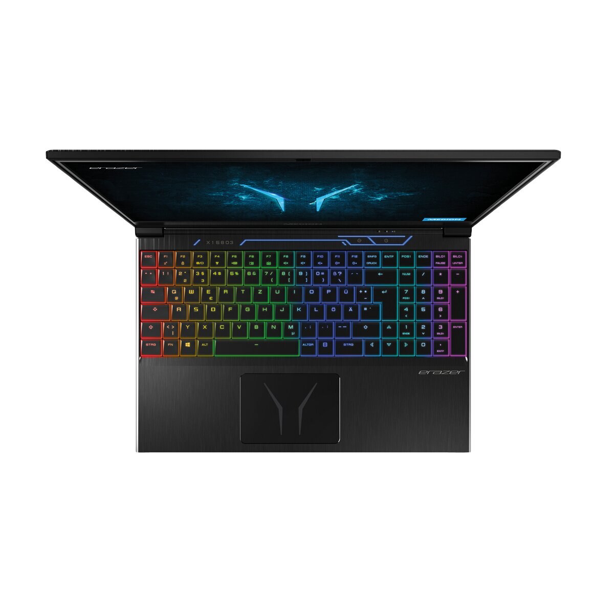 Portátil Gaming Medion Erazer X15809 MD61525, i7, 16 GB, 1 TB HDD + 256 GB SSD, GeForce RTX 2070 Max-Q 8GB, 15,6", W10 (Reacondicionado Grado C) - Negro Negro-3