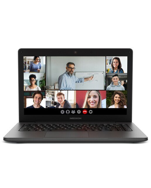 Imagen 0 de Portátil Medion Classmate Pro E14409 MD62379, Intel Core i3-1005G1, 8GB, 512GB SSD, 14", W11 (Reacondicionado Grado C) Negro