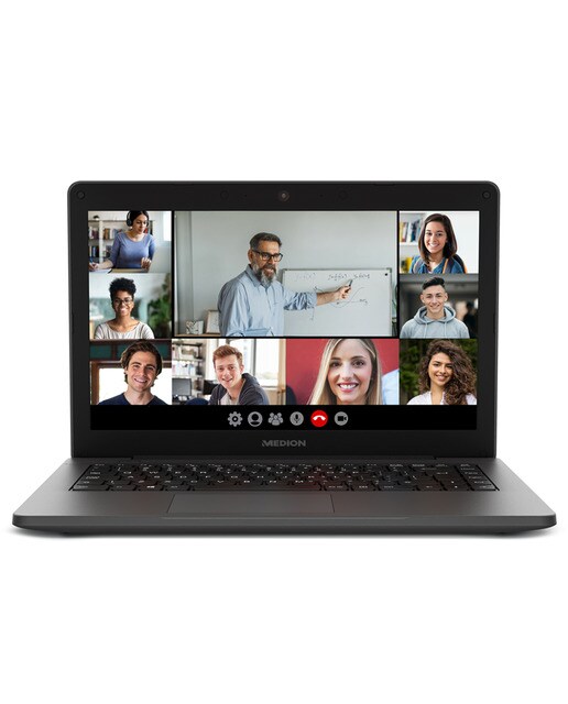 Imagen 0 de Portátil Medion Classmate Pro E14409 MD62379, Intel Core i3-1005G1, 8GB, 512GB SSD, 14", W11 (Reacondicionado Grado C) Negro