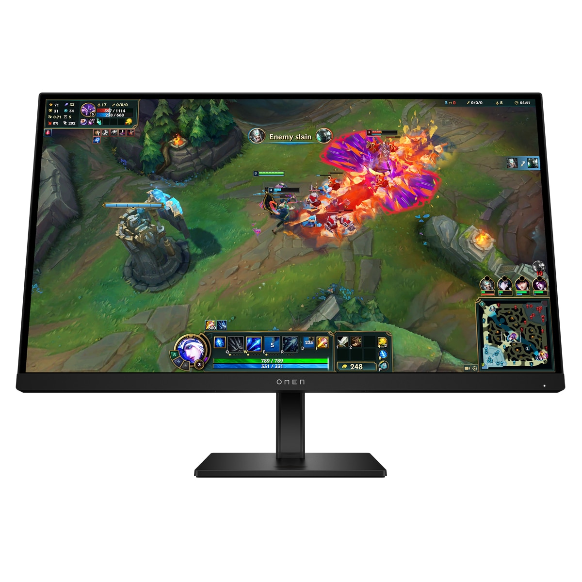 HP - Monitor PC Gaming 68,5cm (27") HP OMEN 27q G2, 180Hz, QHD, AMD FreeSync (Reacondicionado Grado A).