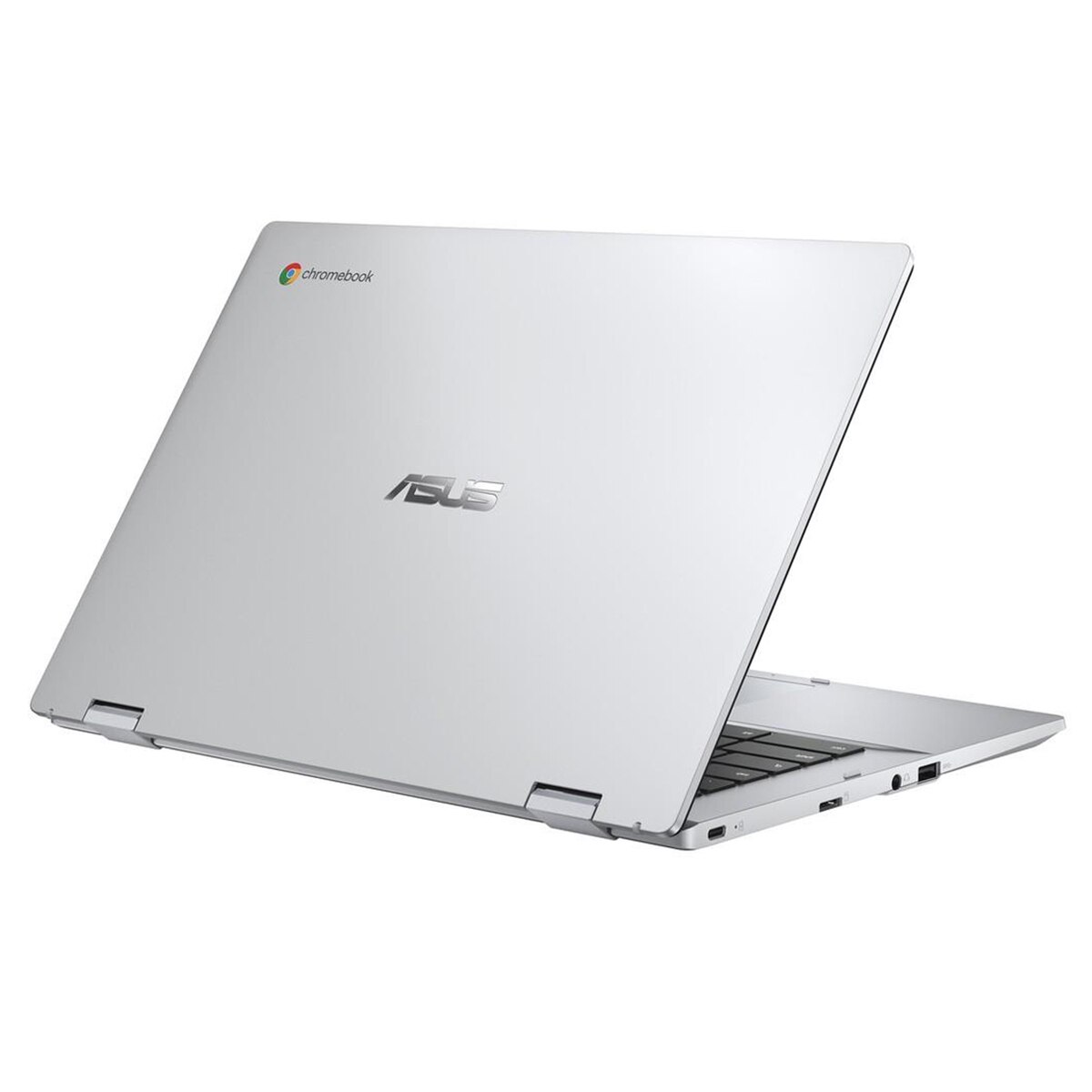 Convertible 2en1 ASUS Chromebook CX1400FKA-EC0160, Intel Celeron N4500, 8GB, 64GB eMMC, ChromeOS (Reacondicionado Grado A) - Plata Plata-7