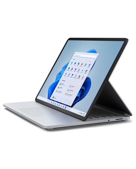 Microsoft Surface Laptop Studio, Intel Core i5-11300H, 16GB, 256GB SSD, 14,4", W11, (Reacondicionado A estrenar) - Platino Platino-1