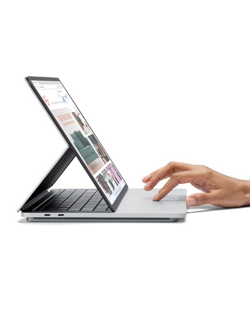 Microsoft Surface Laptop Studio, Intel Core i5-11300H, 16GB, 256GB SSD, 14,4", W11, (Reacondicionado A estrenar) - Platino Platino-6
