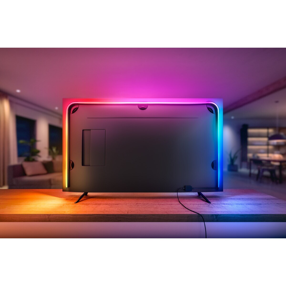 Recondicionado - Grade A - Tira de luz LED Philips Hue Play gradient lightstrip para TV de 75" 5