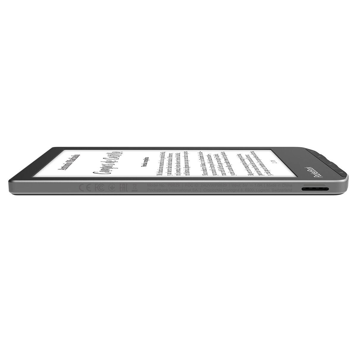 e-Reader Pocketbook Verse Mist Grey, 6" E-ink Carta (Reacondicionado A estrenar) - Gris niebla Gris niebla-6