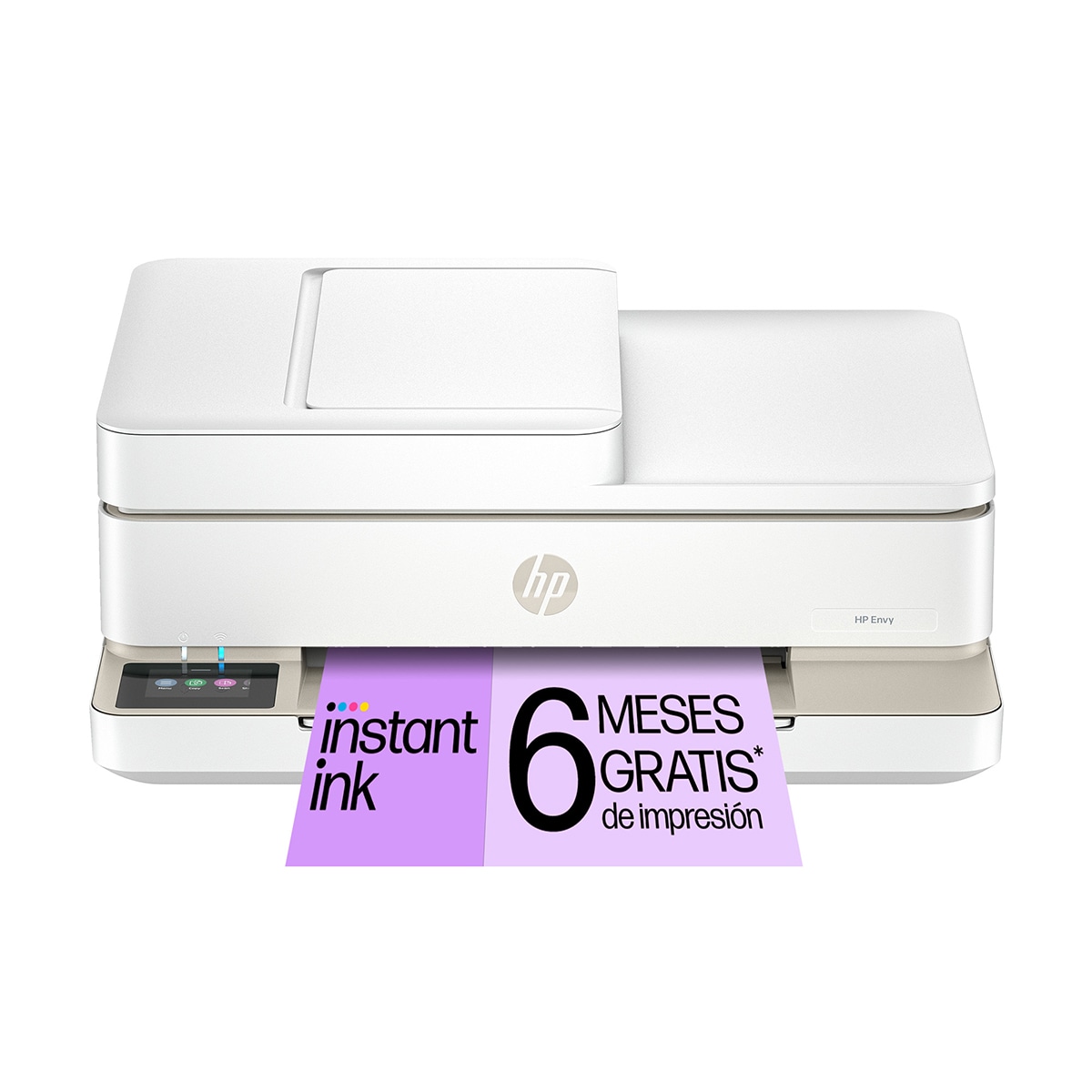 Impresora Multifunción HP Envy 6532e Wi-Fi, compatible con Instant Ink (Reacondicionado Casi a estrenar) Blanco-1