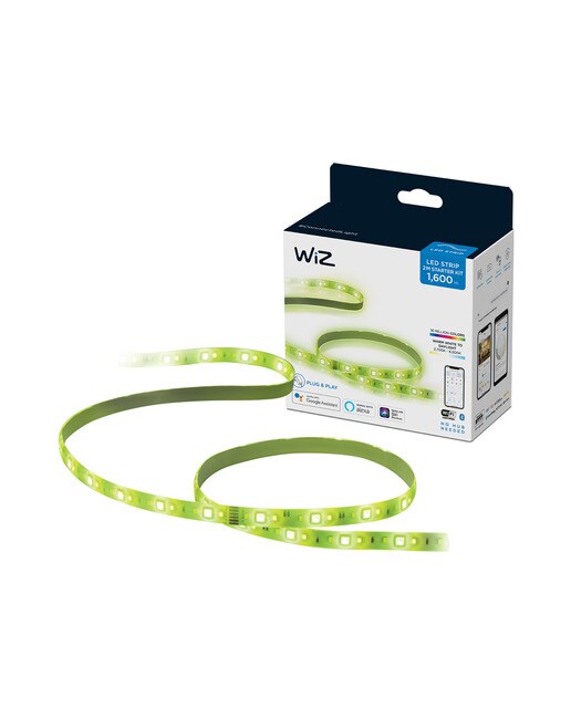 Imagen 0 de Tira LED de color Wiz 2 metros 1600lm StarterKit (Reacondicionado A estrenar) Blanco