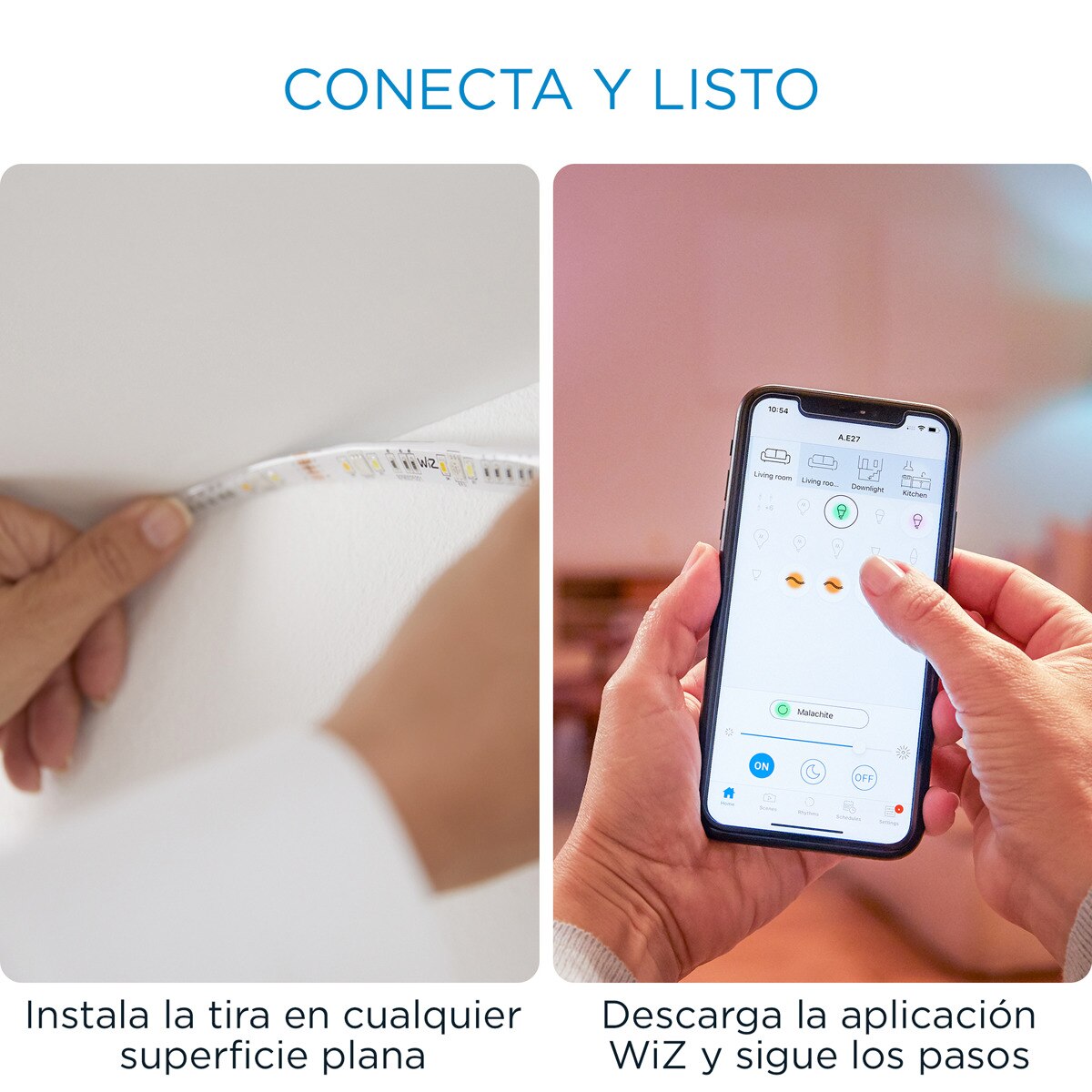 Extensión de tira LED Wiz 1 metro 800lm (Reacondicionado A estrenar) - Blanco Blanco-3