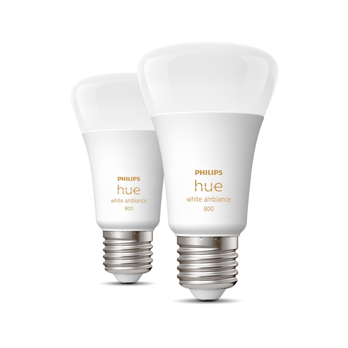 Pack 2 Bombillas Philips HUE White & Ambiance A60 E27 (Reacondicionado A estrenar) Blanco · El Corte Inglés — oferta en El Corte Inglés