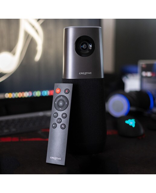 Webcam Creative Live! Meet 4K (Reacondicionado Grado A) - Negro / Gris Negro / Gris-8