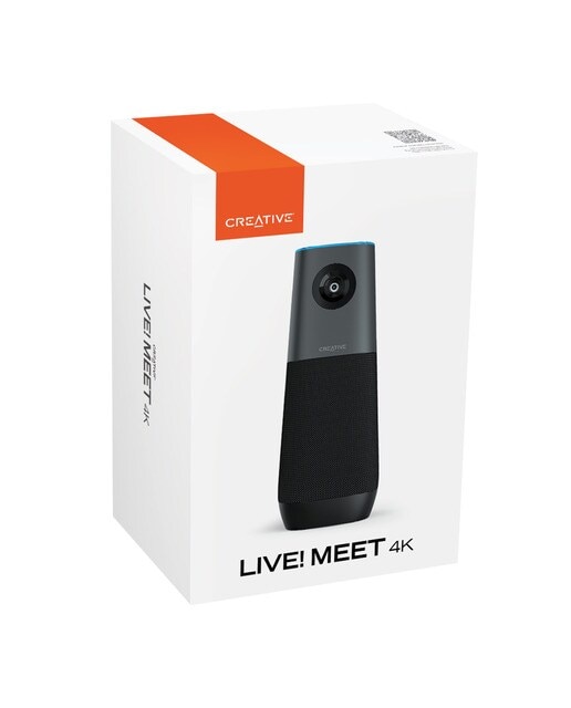 Webcam Creative Live! Meet 4K (Reacondicionado Grado A) - Negro / Gris Negro / Gris-9