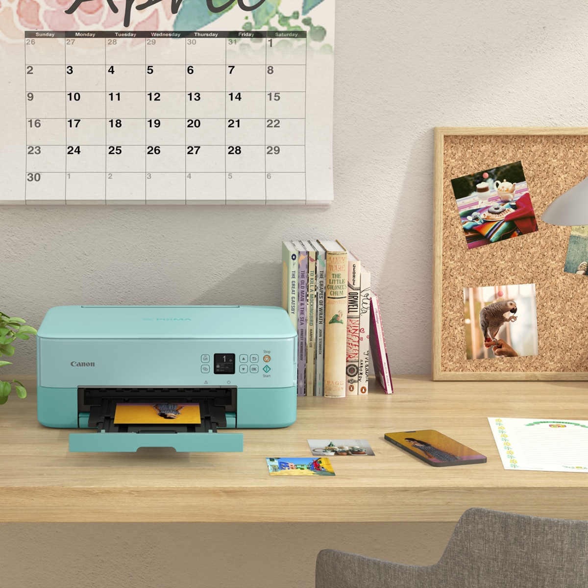 Imagen 6 de Impresora multifunción Canon PIXMA TS5353a, Wi-Fi verde (Reacondicionado Grado A) - Verde Verde