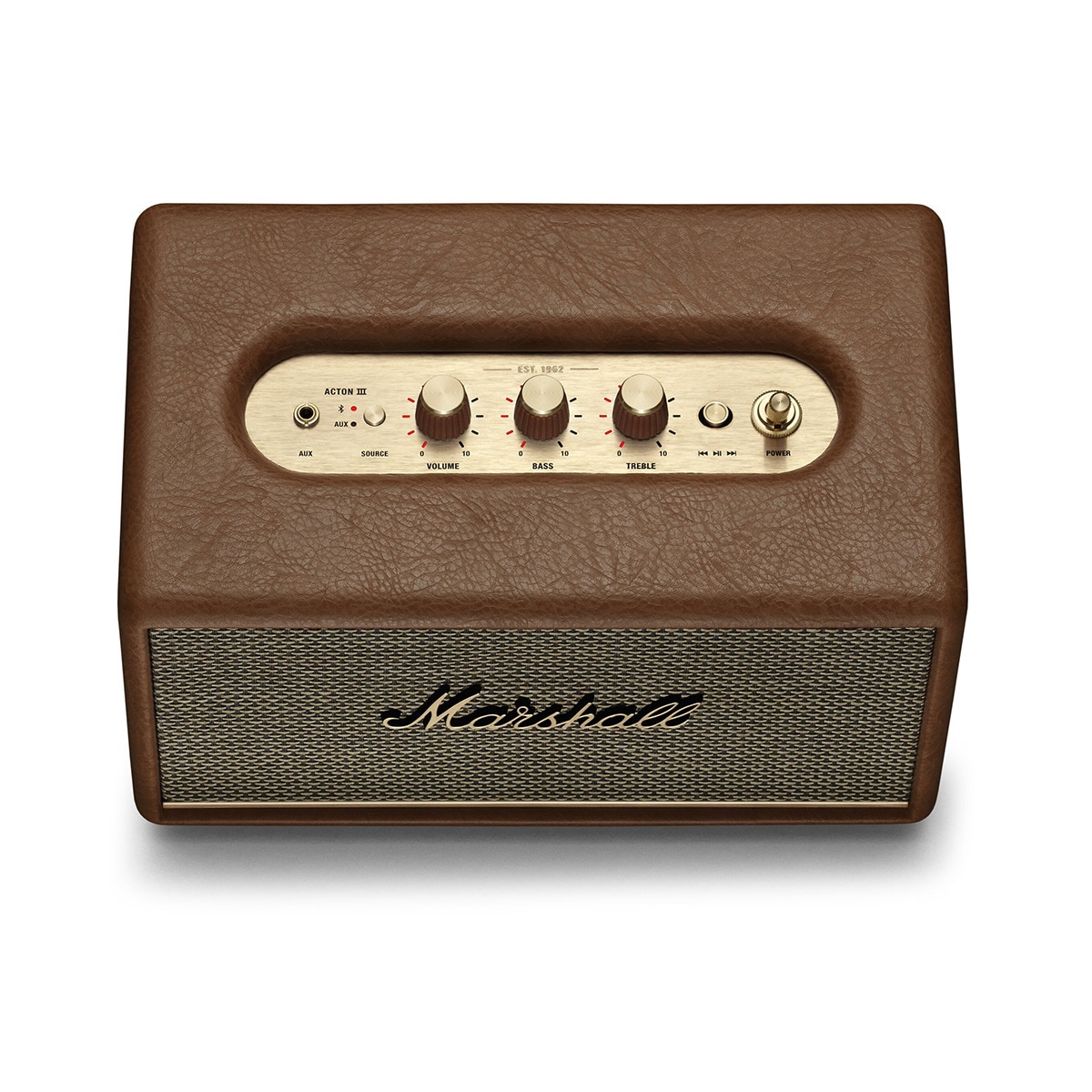 Imagen 4 de Altavoz Marshall Acton III Bluetooth (Reacondicionado Grado A) - Marrón Marrón