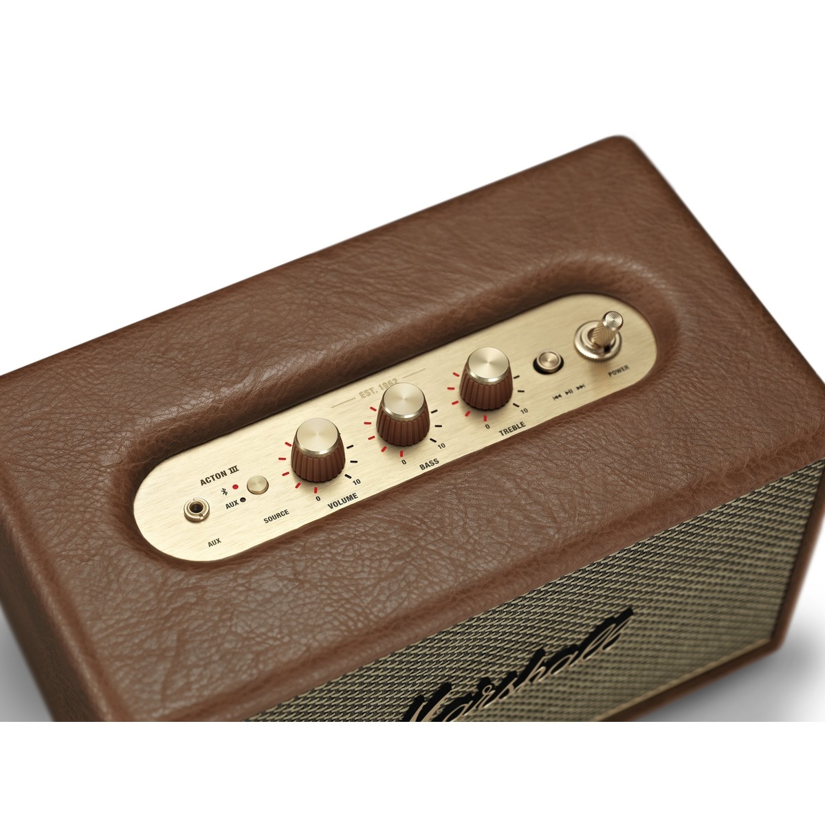 Imagen 7 de Altavoz Marshall Acton III Bluetooth (Reacondicionado Grado A) - Marrón Marrón