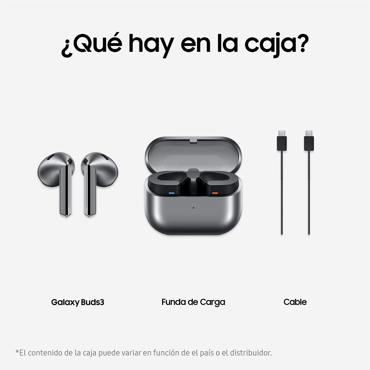Auriculares True Wireless Samsung Galaxy Buds3 (Reacondicionado