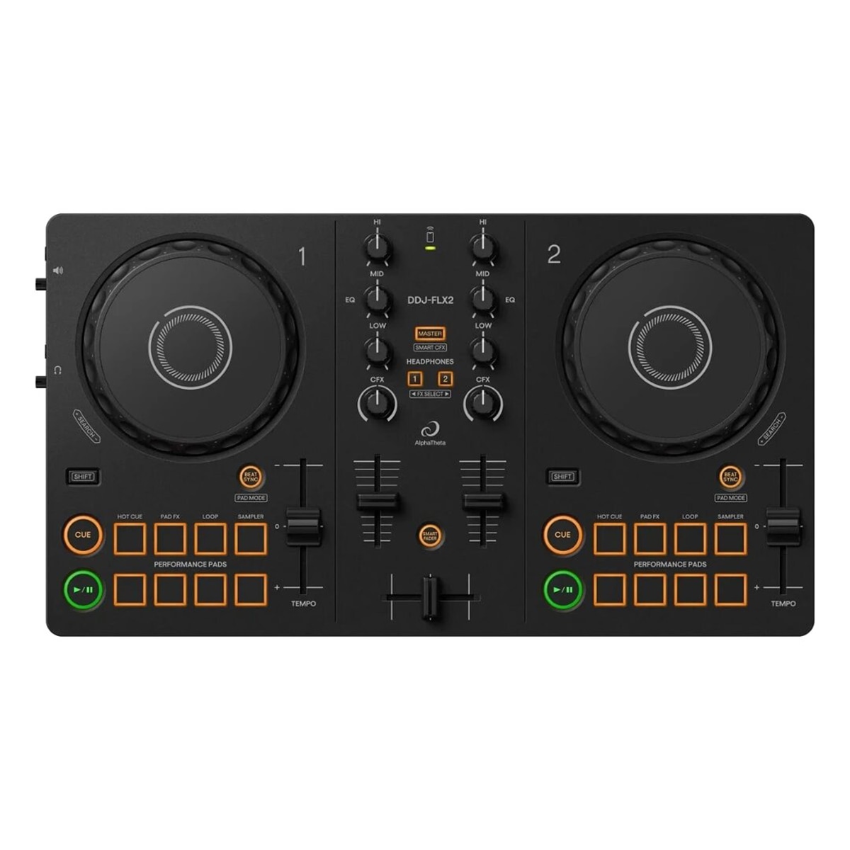 AlphaTheta - Controladora DJ AlphaTheta DDJ-FLX2 (Reacondicionado Grado A).