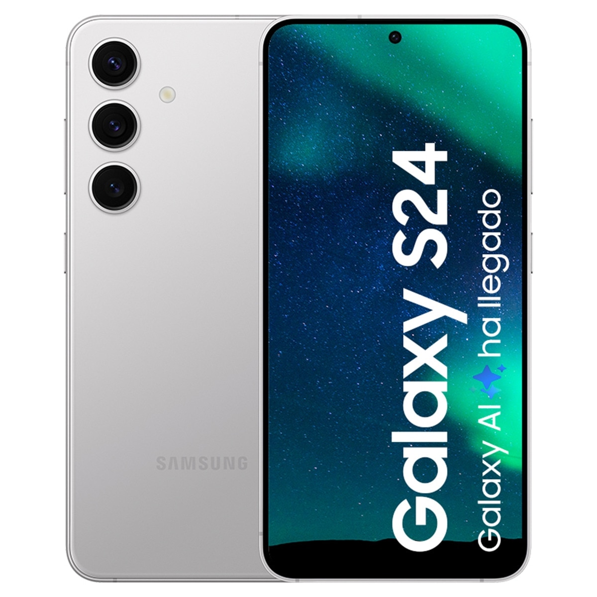 Samsung Galaxy S24 8GB + 256 GB móvil libre (Reacondicionado Grado C) Gris marble 256 GB + 8 GB RAM · El Corte Inglés — oferta en El Corte Inglés