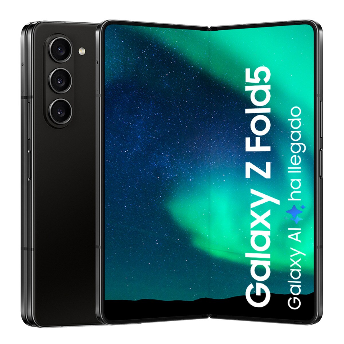 Samsung Galaxy Z Fold5 12 GB + 256 GB móvil libre (Reacondicionado Grado C) Negro 256 GB + 12 GB RAM · El Corte Inglés — oferta en El Corte Inglés