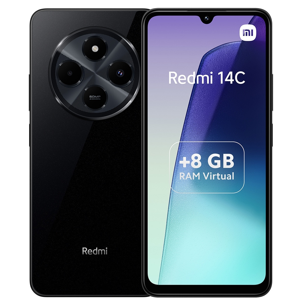 Xiaomi Redmi 14C 8GB + 256GB móvil libre (Reacondicionado Grado C) Negro 256 GB + 8 GB RAM · El Corte Inglés — oferta en El Corte Inglés