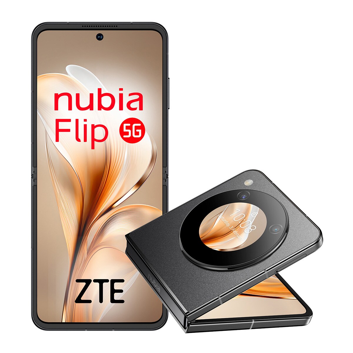 ZTE nubia Flip 5G 8GB + 256GB móvil libre (Reacondicionado Grado C) Negro 256 GB + 8 GB RAM · El Corte Inglés — oferta en El Corte Inglés