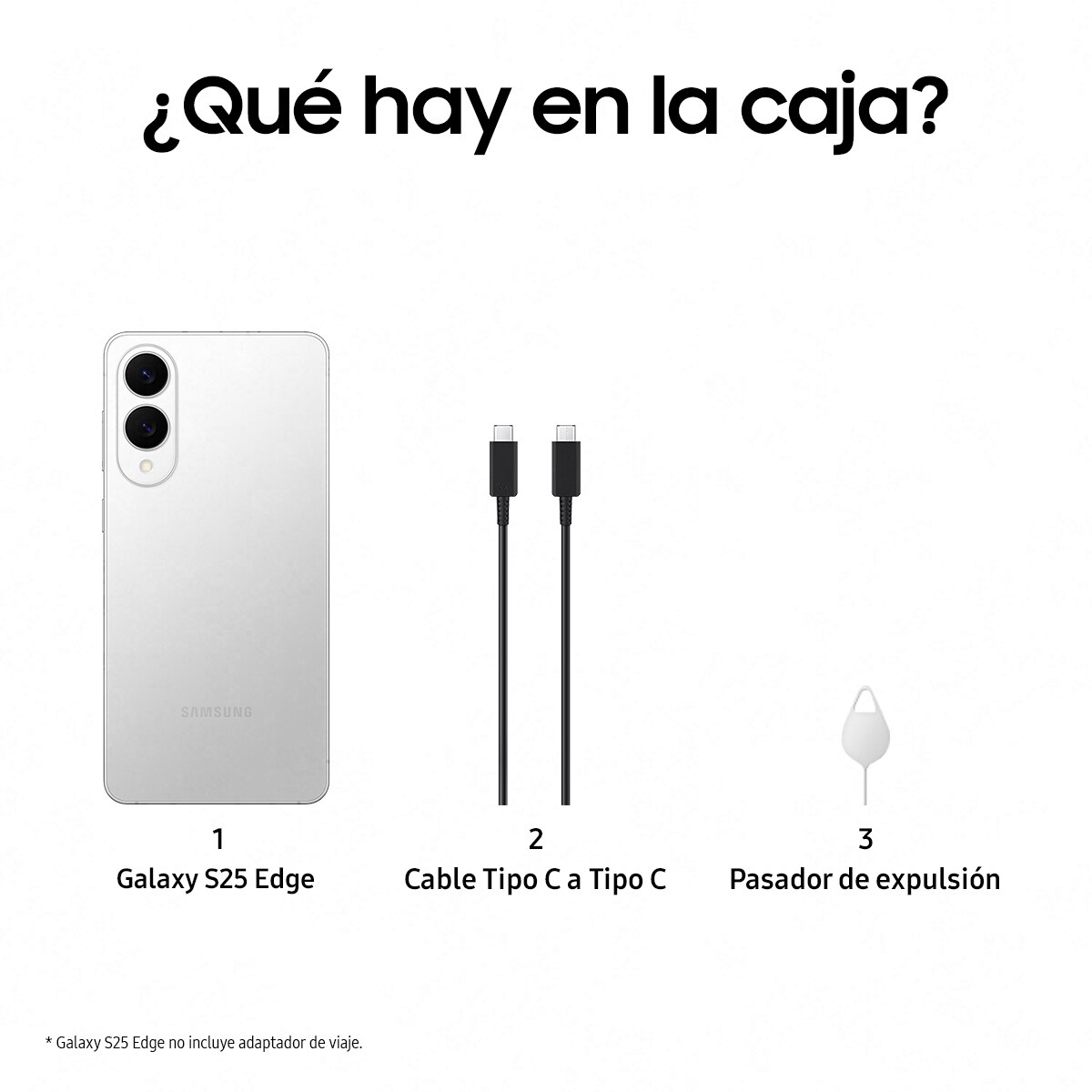 Móvil Samsung Galaxy S25 Edge 6,7" Snapdragon 8 Elite (Reacondicionado Grado A) - Plata 512 GB + 12 GB RAM Plata-6