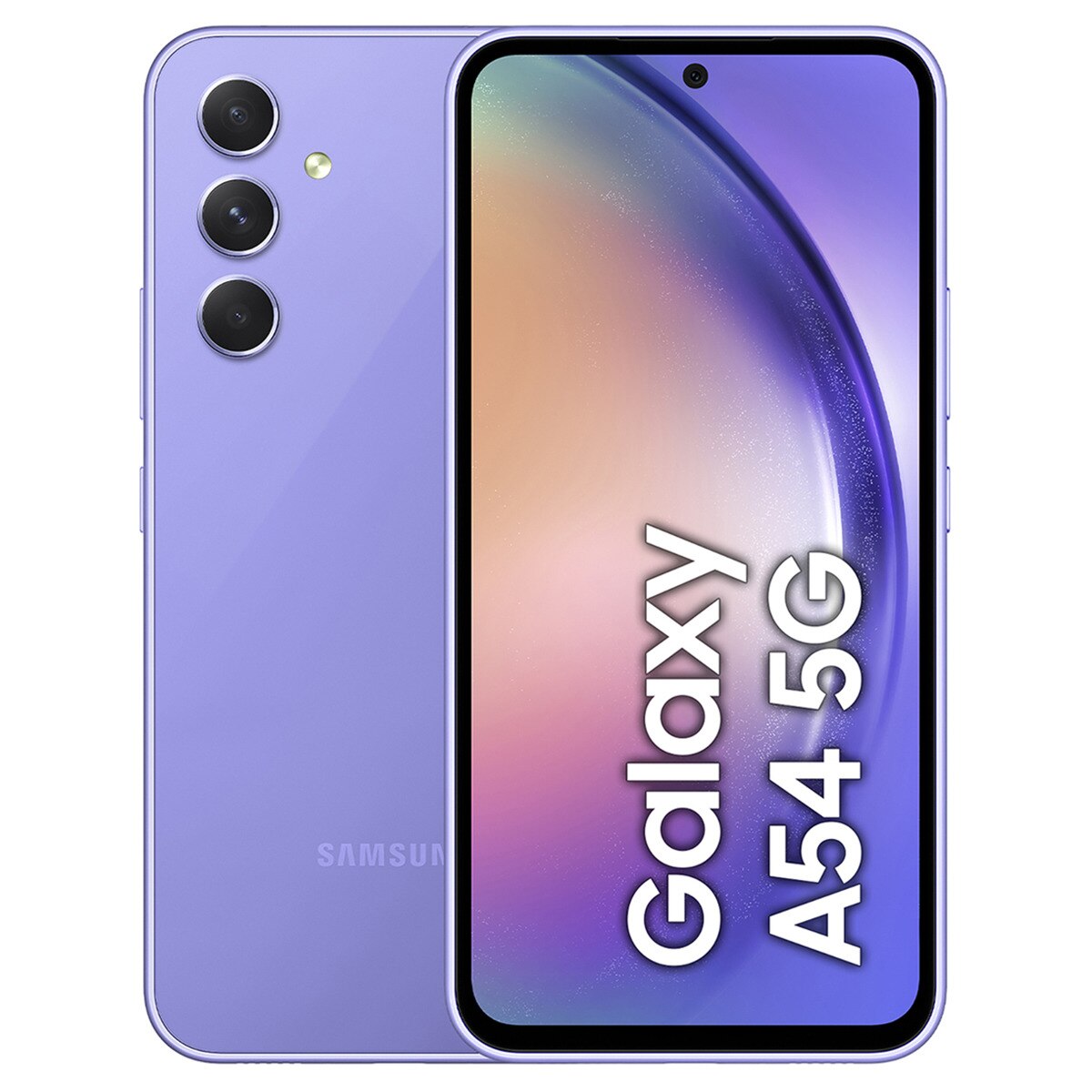 M*u様 Galaxy A54 5G SC-53D パープル Samsung Galaxy A54 5G 8 GB + 128 GB móvil libre (Reacondicionado