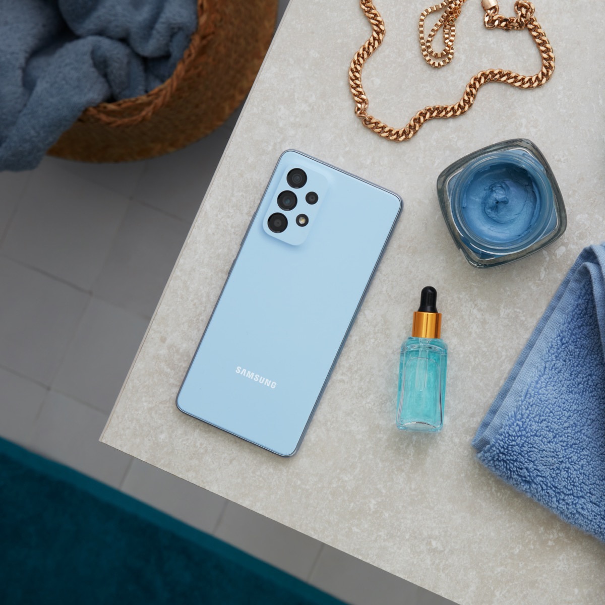 Samsung Galaxy A53 5G móvil libre (Reacondicionado Grado C) Azul