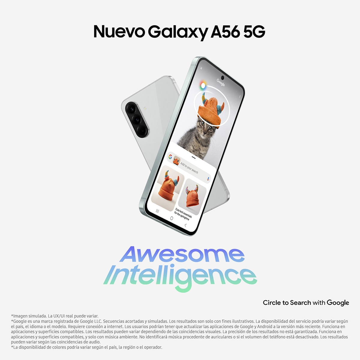 Samsung Galaxy A56 5G 8GB + 256GB Móvil libre (Reacondicionado