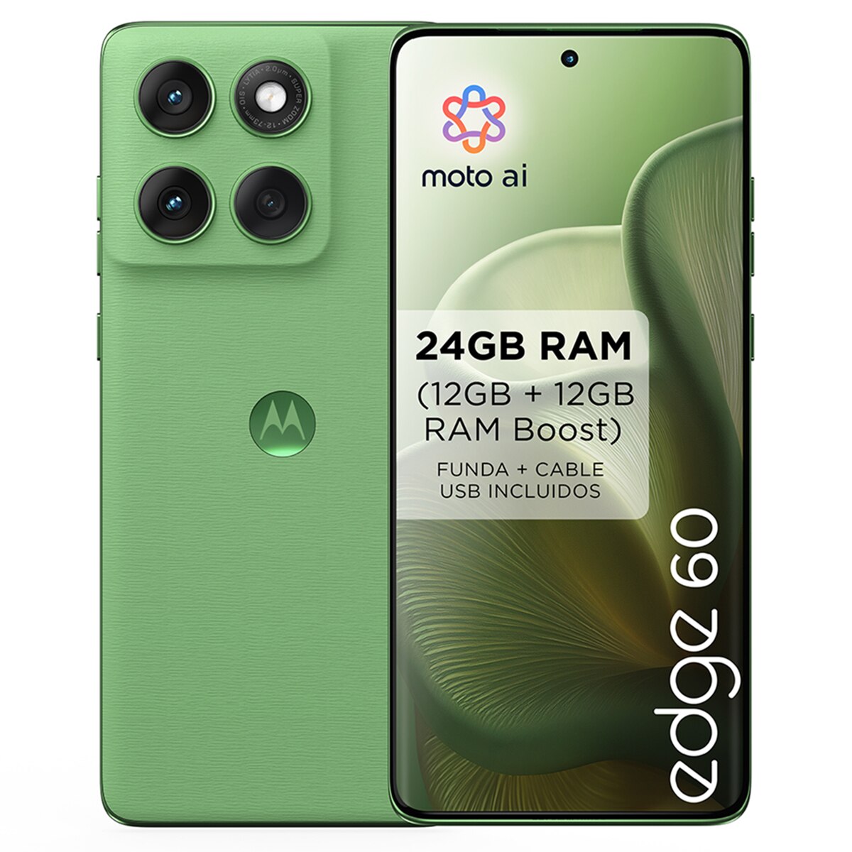 Motorola edge 60 12 GB + 512 GB móvil libre (Reacondicionado Grado