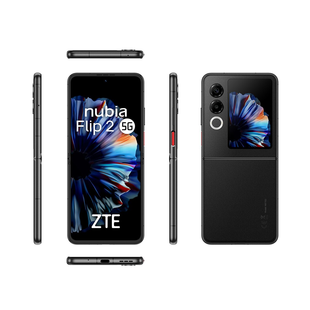 ZTE nubia Flip 2 5G 8GB + 256GB móvil libre (Reacondicionado Grado