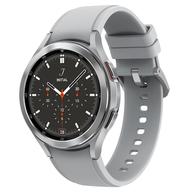 Imagen 0 de Samsung Galaxy Watch4 Classic Bluetooth 46 mm Plata Smartwatch (Reacondicionado A estrenar)