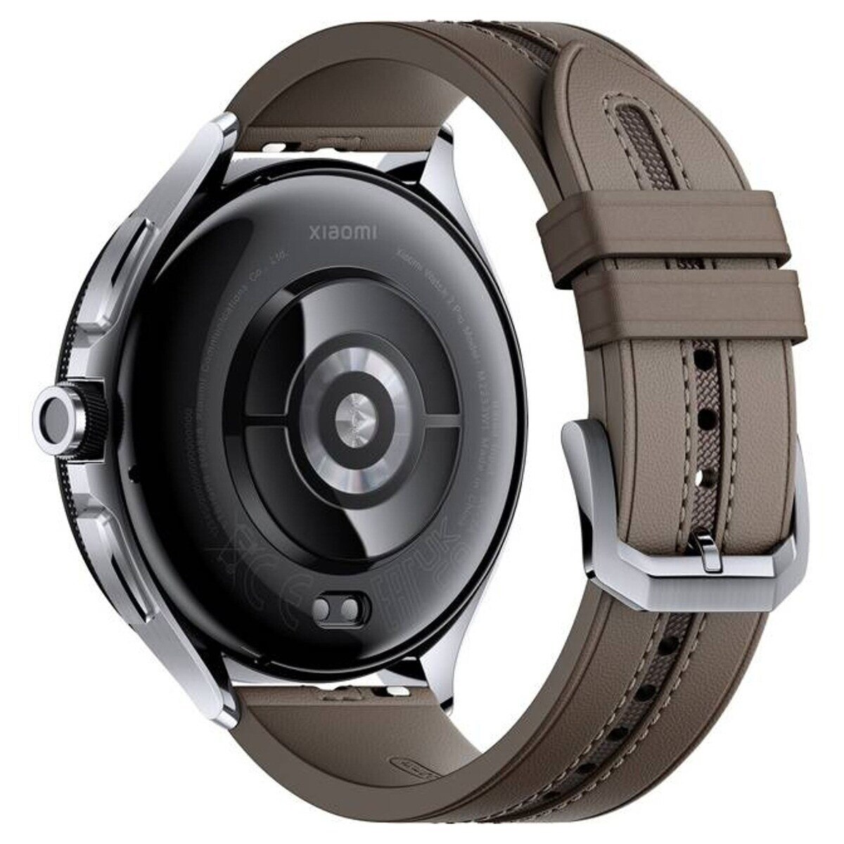 Recondicionado - Grade B - SmartWatch Xiaomi Watch 2 Pro Bluetooth com Bracelete em Pele - Castanho Prata-4