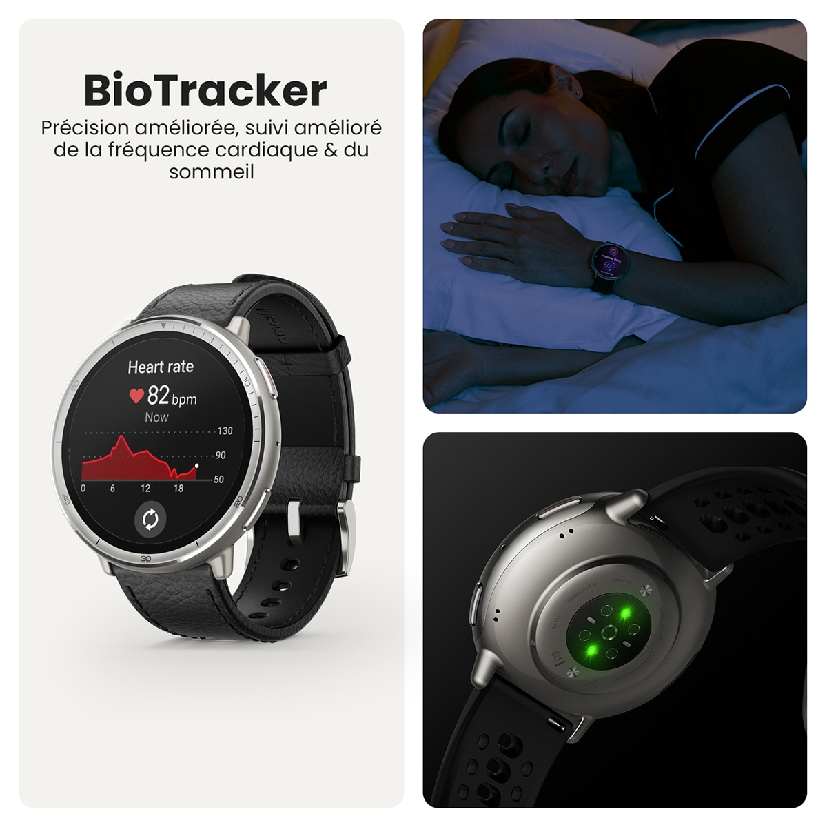 Amazfit Active 2 (Round) Versión Premium Smartwatch (Reacondicionado Grado A) - Negro Negro-7