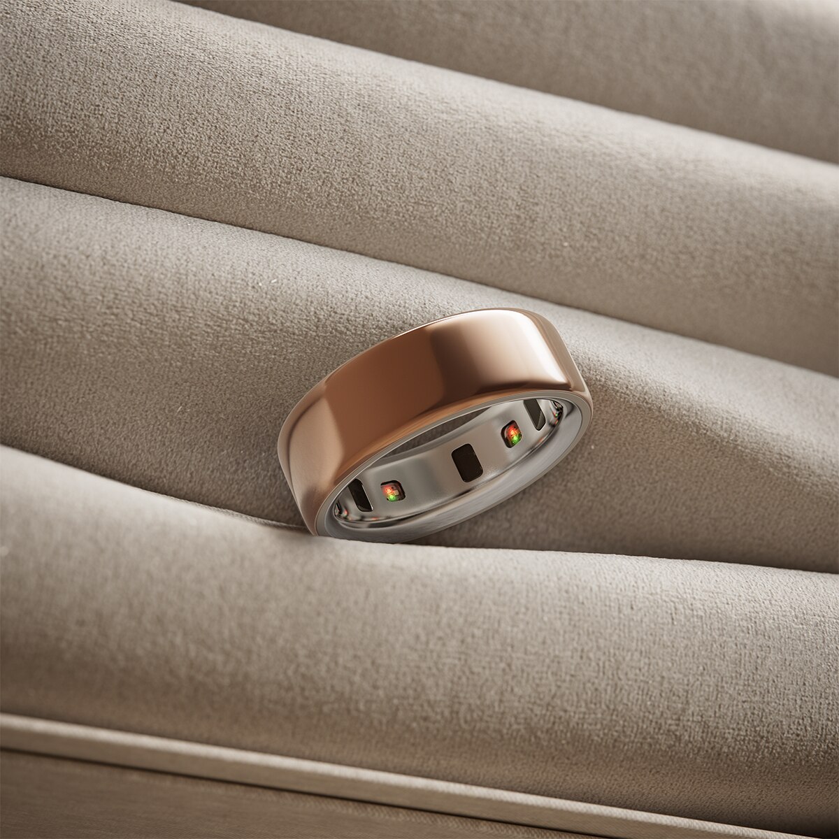 Anillo inteligente Oura Ring Gen4 Rose Gold (Reacondicionado Grado A) - Oro Rosa 12 Oro Rosa-3