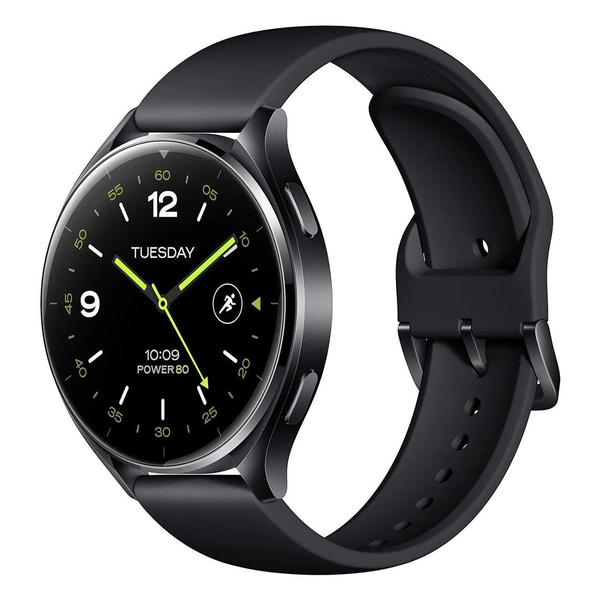 XIAOMI - Xiaomi Watch 2 Caja negra y correa negra Smartwatch (Reacondicionado Grado C).