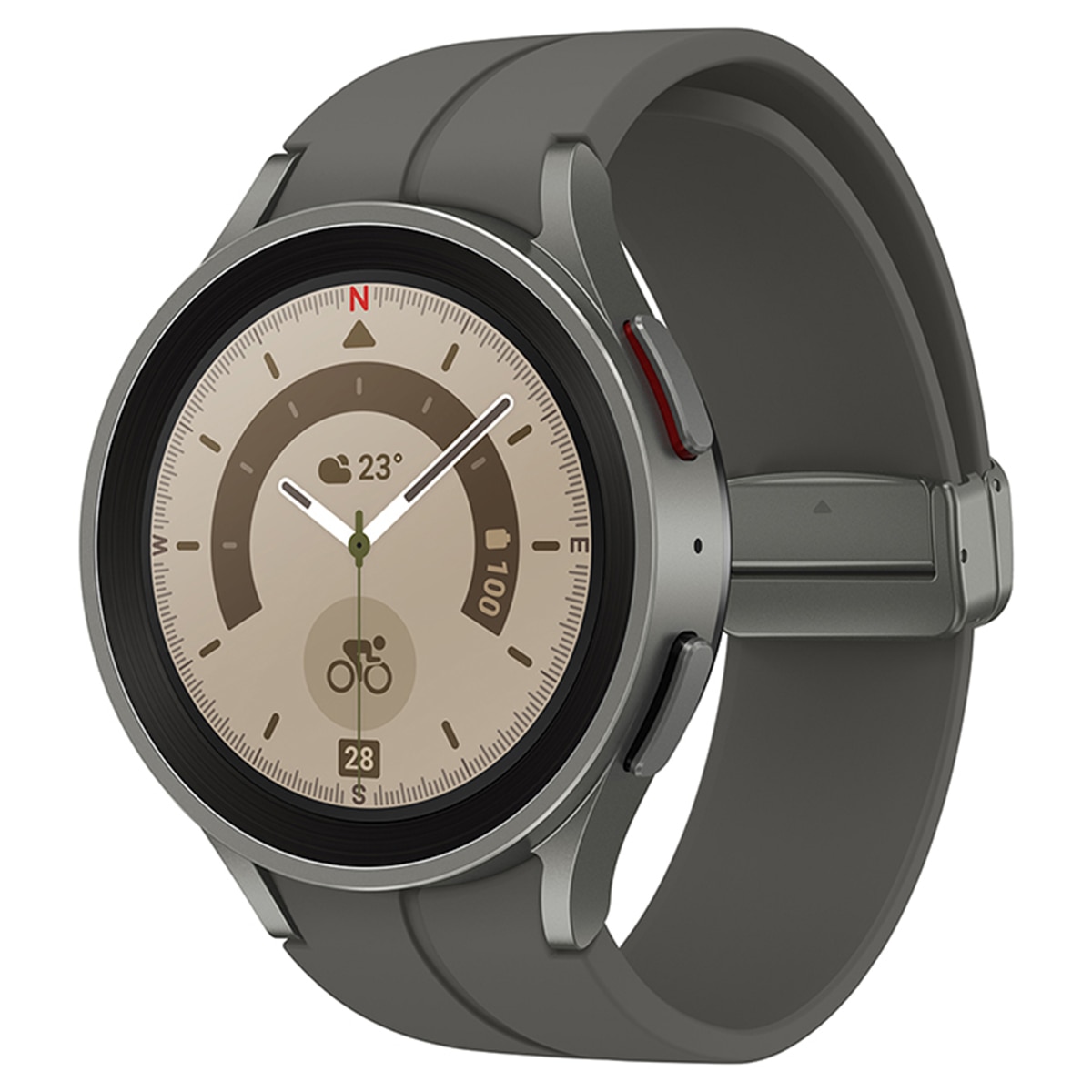Samsung - Samsung Galaxy Watch5 Pro LTE 45mm Titanio Smartwatch (Reacondicionado Grado C).