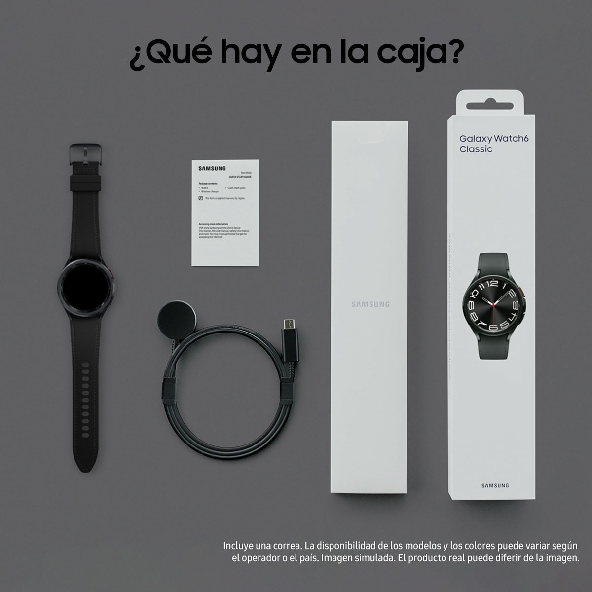 Samsung Galaxy Watch6 Classic 43mm Bluetooth Smartwatch (Reacondicionado Grado C) - Negro Negro-5